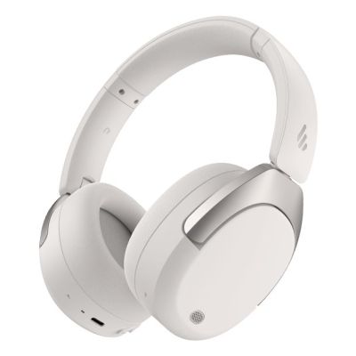 Edifier W830NB Wired & Wireless Headband Headset Calls/Music USB Type-C Bluetooth Sand, White