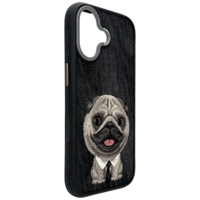 5. Nimmy Big Eyed Pet 2.0 Dog Case for iPhone 17 - Black