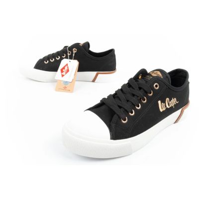 8. Lee Cooper women's sports shoes fabric sneakers stylish black