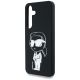 6. Case Karl Lagerfeld Silicone Graffiti Ikonik Printed Logo MagSafe Samsung Galaxy S25 black