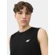 5. Men's sleeveless tank top (SET OF 3 T-SHIRT) 4F 4FWSS26TSLEM362-90S