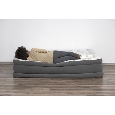 10. Bestway 671BU Air Mattress Double Mattress Gray
