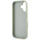 7. Guess Grained Big 4G Logo Small Classic Logo case for iPhone 16 - green