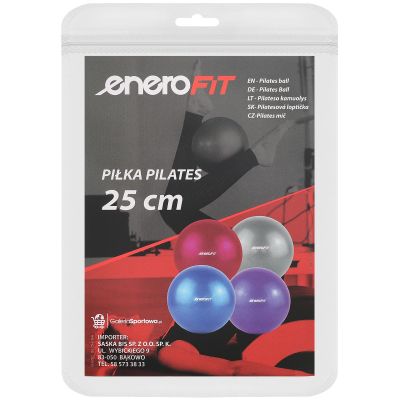 12. FITNESS PILATES BALL 25CM PINK ENERO FIT