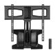 4. MACLEAN ELECTRIC TV MOUNT OVER FIREPLACE 37"-70" 35KG WITH REMOTE CONTROL MC-891