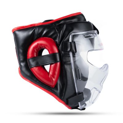 4. Boxing helmet with polycarbonate mask M - Hannibal