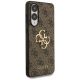 4. Guess Big 4G Logo Classic Logo Case for Samsung Galaxy S25 Edge - Brown