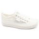 Lee Cooper women's sneakers, openwork, white, comfortable, summer shoes
