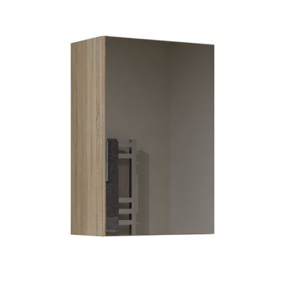 2. POLA BATHROOM CABINET 1 DOOR MIRROR SONOMA