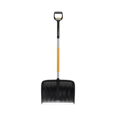 Fiskars 1057189 Snow Shovel/Shovel Metal Black, Orange