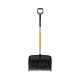 Fiskars 1057189 Snow Shovel/Shovel Metal Black, Orange