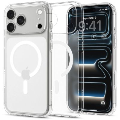 Spigen Ultra Hybrid MagSafe case for iPhone 18 Pro / 17 Pro - frost white