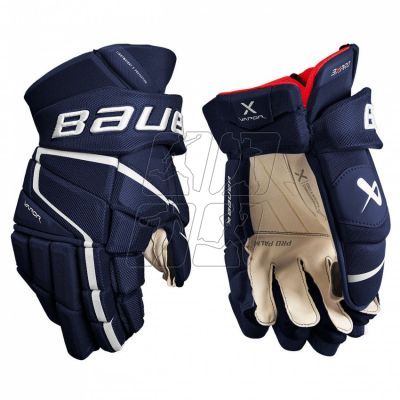 4. Bauer Vapor 3X Pro Sr Hockey Gloves M 1059953