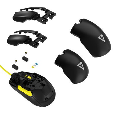 10. MODECOM VOLCANO JAGER wired optical mouse