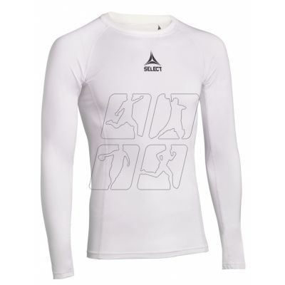 Thermoactive T-shirt Select LS white U T26-01505