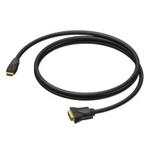 Procab HDMI - DVI-D 3 m black (CLV160/3)