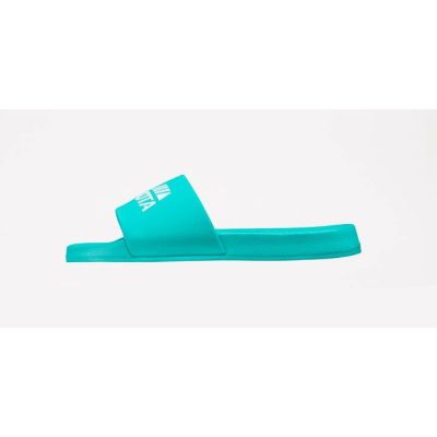 15. Kubota Women's Pool Flip-Flops Basic Turquoise KKB007