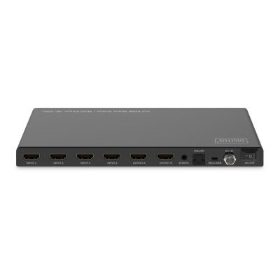 9. Digitus HDMI 4x2 Matrix Switcher / Multi Viewer, 4K / 30 Hz