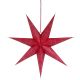 2. DECORATIVE PAPER STAR 45CM RED