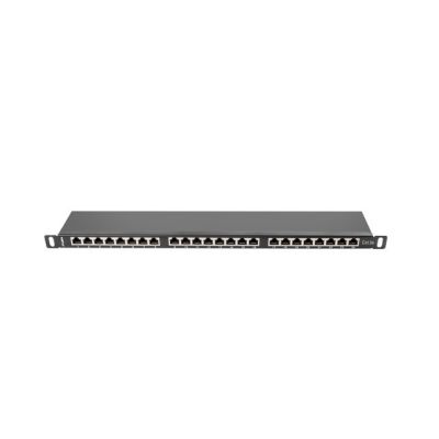 Lanberg PPS5-0024-B Patch Panel (0.5U; Cat. 5e; 24x RJ-45)