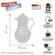 4. ROTPUNKT THERMOS JUG, 1.0 L, IVORY (ECRU) 230/I
