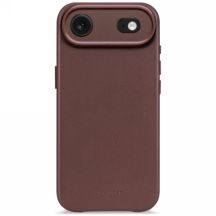 Decoded Leather Backcover MagSafe case for iPhone Air - brown