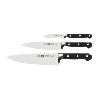 4. Zwilling Twin Grip 35645-002-0 3-Piece Knife Set