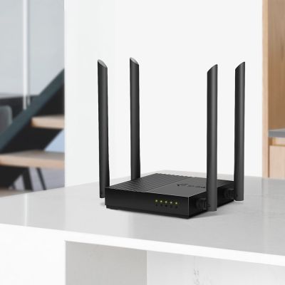 10. TP-LINK Archer C64 Router Supports 802.11ac Wave2 Wi-Fi standard – 867 Mbps on the 5 GHz band and 400 Mbps on the 2.4 GHz band†.