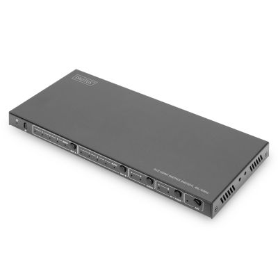 HDMI Switch/Matrix 4/2-ports 4K 60Hz UHD HDR HDCP 2.2 EDID audio with remote control
