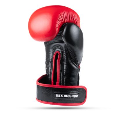 19. Warrior RED Genuine Leather Boxing Gloves