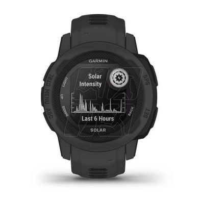 2. Garmin Instinct 2S Solar Graphite Watch