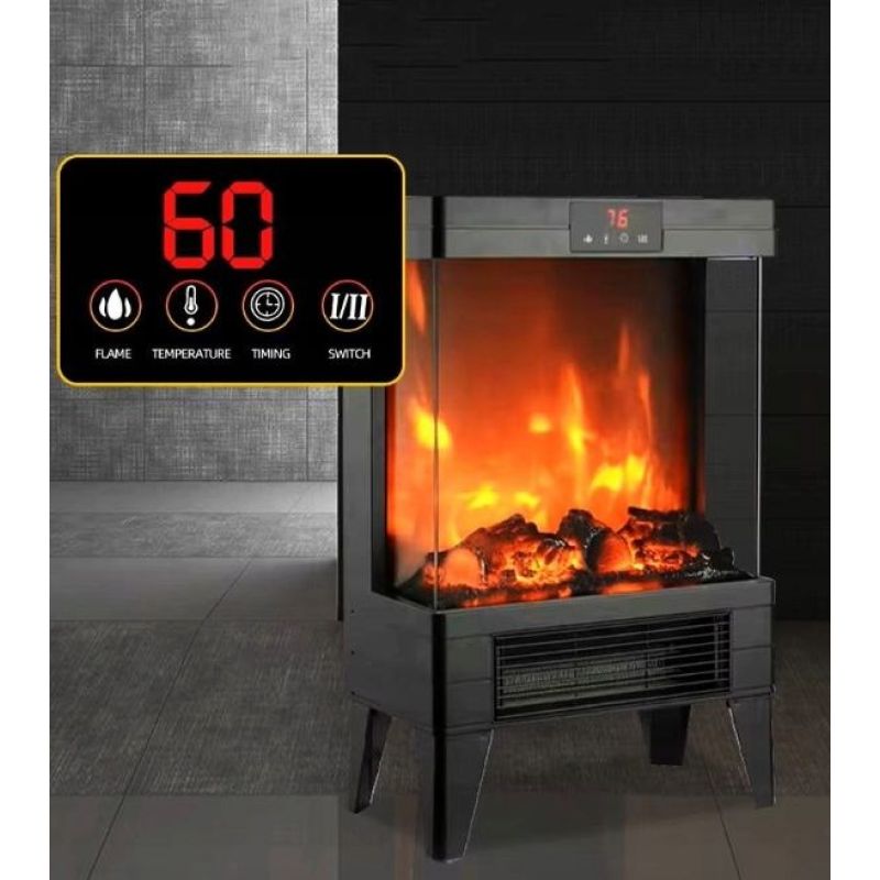 9. Electric fireplace heater Q20P CARRUZZO