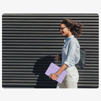 9. TechProtect SmartCase for Samsung Galaxy Tab A9+ / A11+ Plus 11.0 X210 / X215 / X216 / X230 / X235 / X236 - Purple