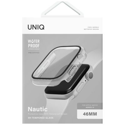 7. Uniq Nautic Case for Apple Watch 46mm - Transparent