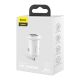 5. Baseus Grain Pro car charger 2x USB 4.8 A white (CCALLP-02)