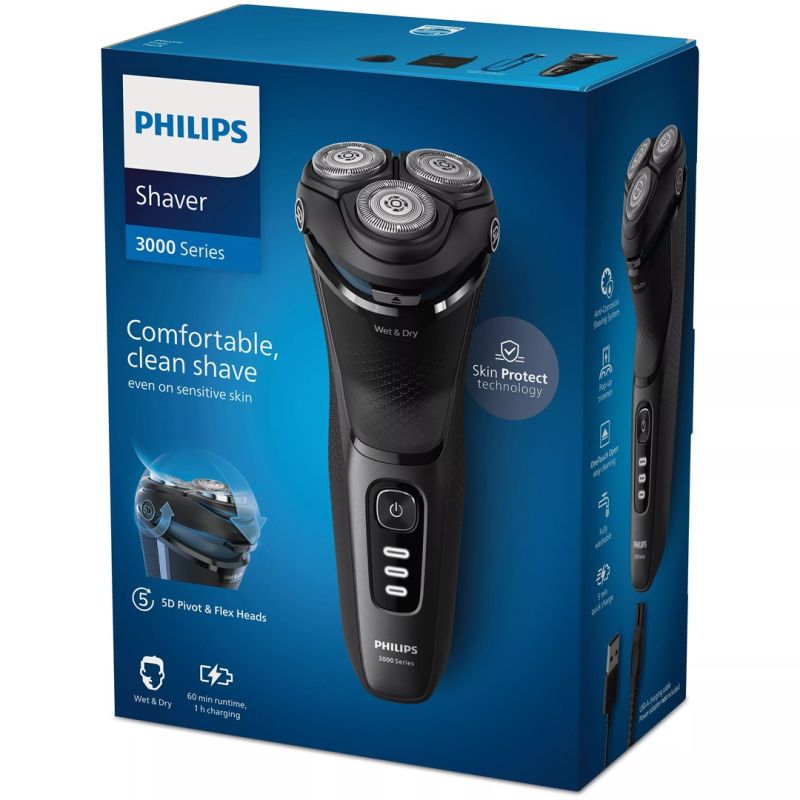 5. PHILIPS series 3000 shaver S3244/12