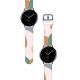 2. Strap Moro for Samsung Galaxy Watch 45 / 46 / 47 mm silicone bracelet watch band - pattern 11