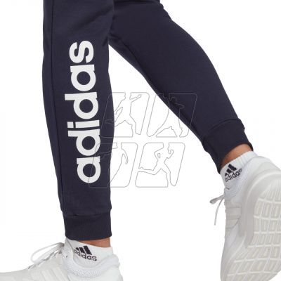5. adidas Essentials Linear French Terry Cuffed W IC6869 pants