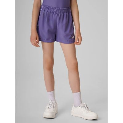 5. Girls' sports shorts 4F 4FJRSS26UBDSF248-51S