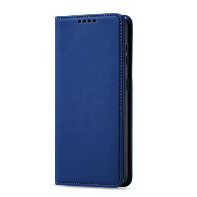 12. Magnet Card Case Case for Samsung Galaxy S22 + (S22 Plus) Pouch Wallet Card Holder Blue