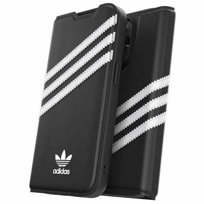 9. Adidas OR Booklet Case PU iPhone 14 Pro black/white 50196