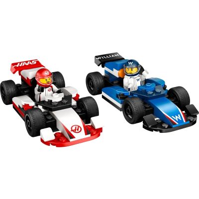 3. LEGO CITY 60464 F1 Williams Racing and Haas F1 cars
