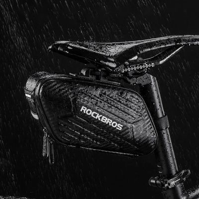 4. Rockbros B59 Bicycle Saddle Bag 1.5L - Black