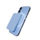 3. Puro Lite Mag TPU+PC Case Compatible with MagSafe for iPhone 17 - Transparent with Blue Ring