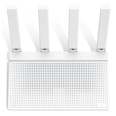 2. Xiaomi AX3000T Wireless Router Gigabit Ethernet Dual-band (2.4 GHz/5 GHz) White
