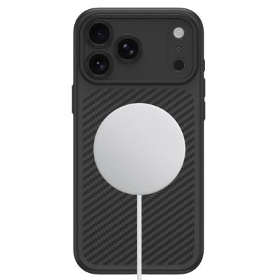 5. Tech-Protect MagCam MagSafe Carbon Case for iPhone 18 Pro / 17 Pro - Black