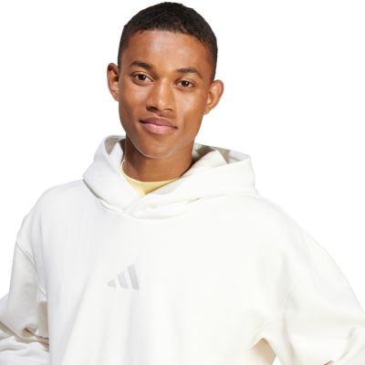 5. Men's adidas All Szn Fleece Hoodie White IY4121