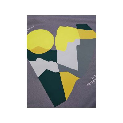 4. PEAK PERFORMANCE M Explore Graphic Tee Gray