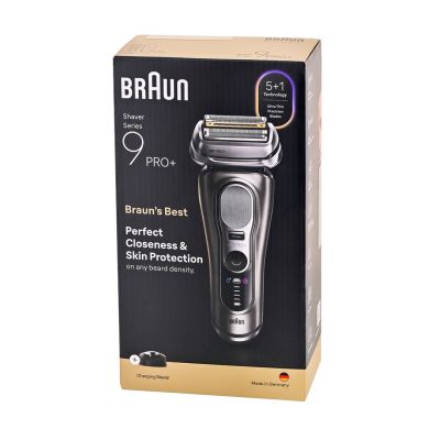 16. Braun Series 9 Pro+ 9615S Foil Shaver Trimmer Black, Gray