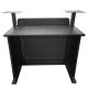 5. DJ BOOTH BK - DJ booth table, RGB LED backlit board, remote control, pens, cover
